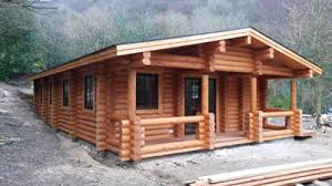 chalet en bois habitable rondin