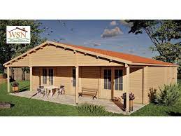 chalet habitable en kit 100m2