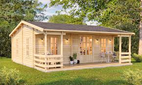 model de chalet en bois habitable