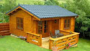 kit de chalet en bois