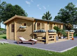 petit chalet en bois habitable pas cher