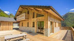 chalet en bois construction