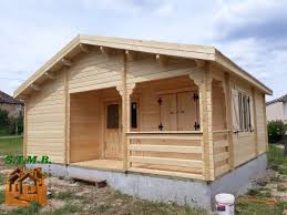 chalet isolé en kit