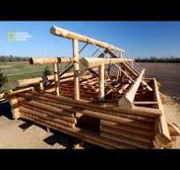 construction chalet bois rond