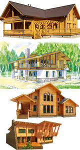 maison rondin kit