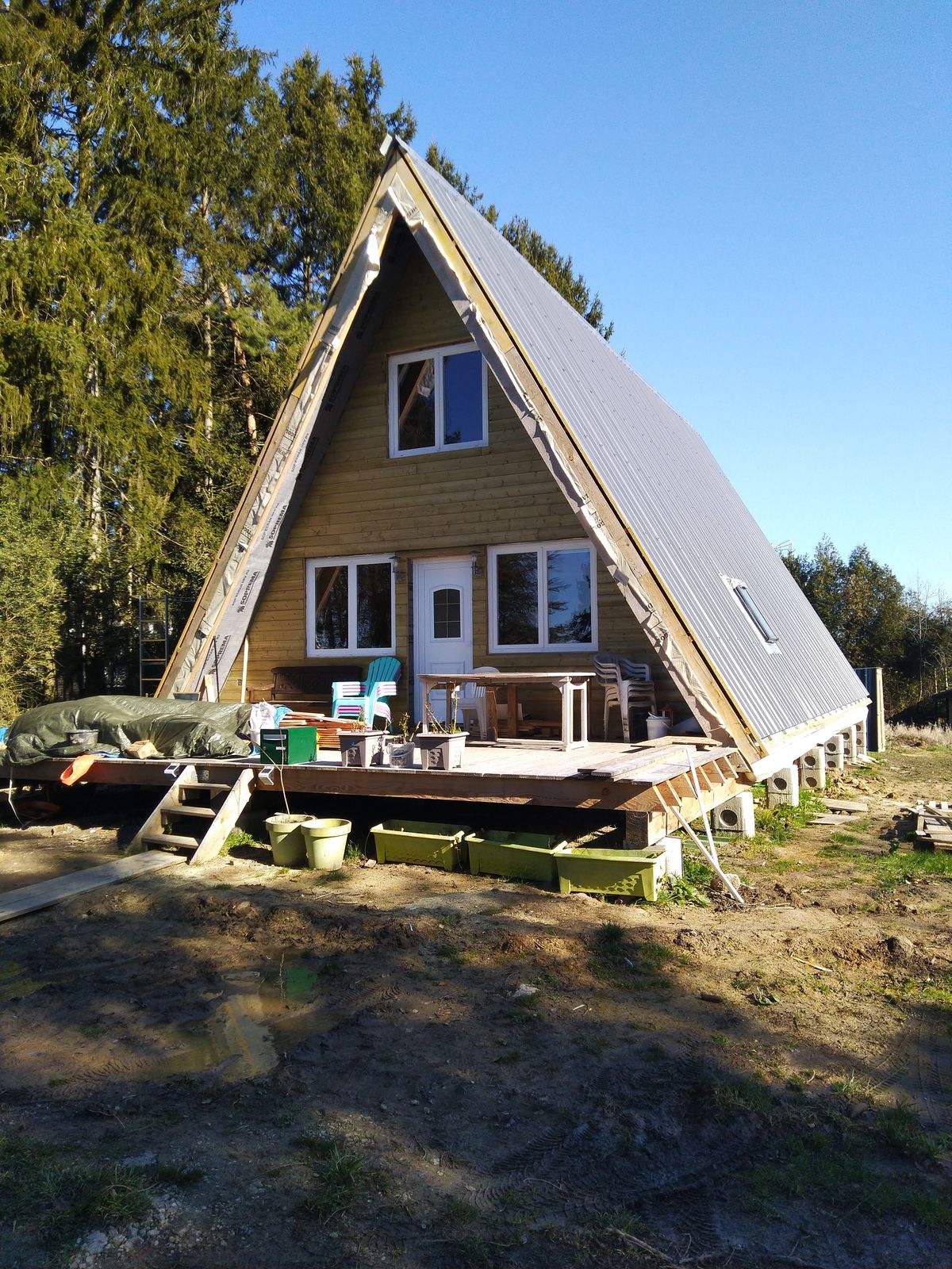 chalet triangle en kit