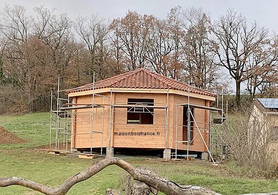 construction chalet en bois prix