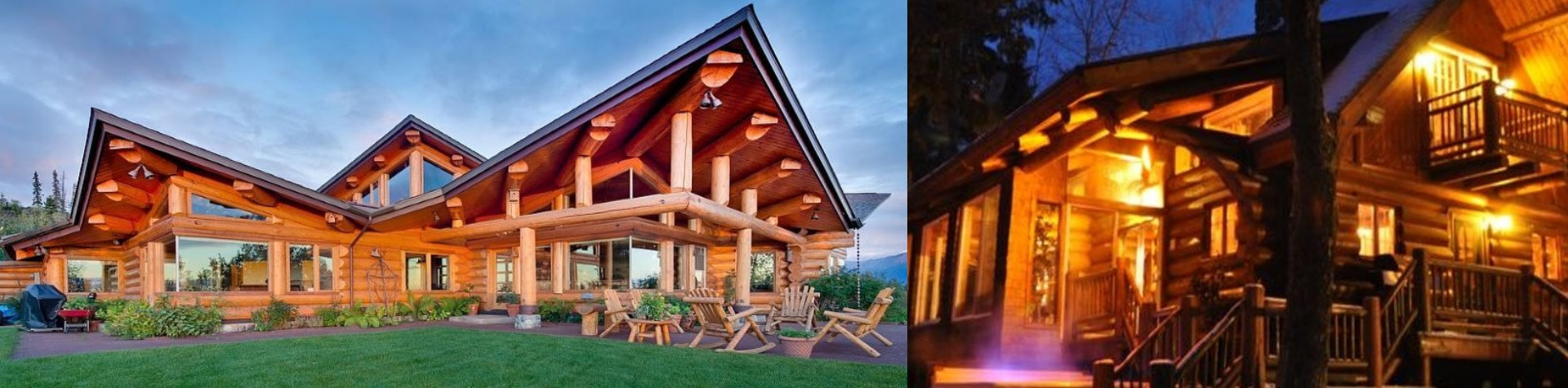 kit de maison en bois rond