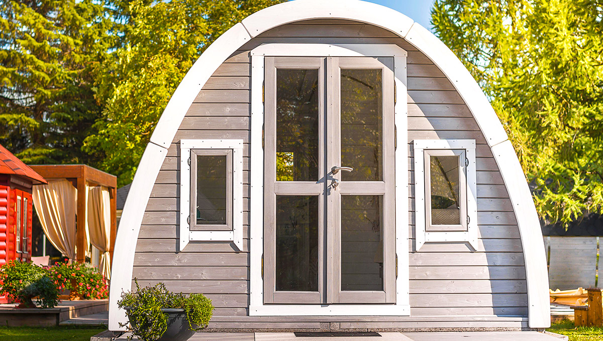 maison en bois habitable tout équipé