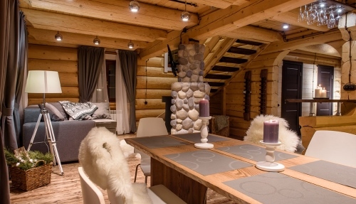 prix maison rondin bois kit