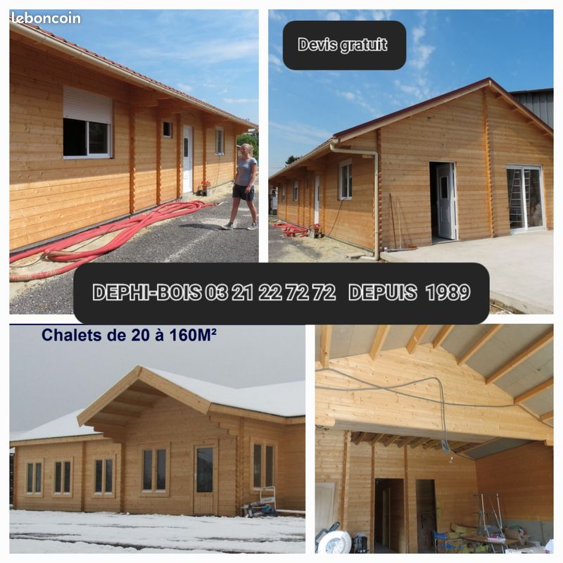 tarif chalet bois en kit