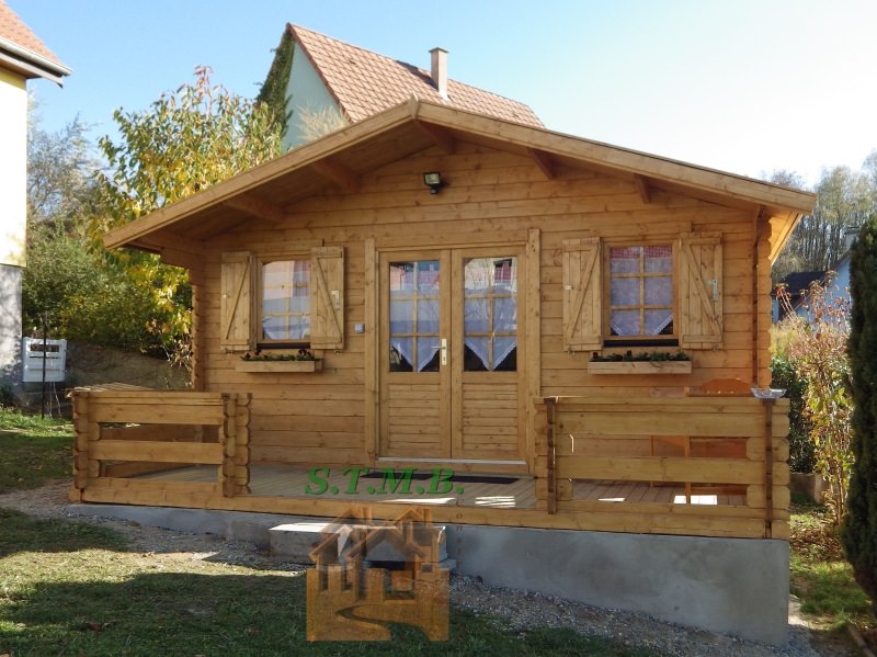 construire un chalet en bois pas cher