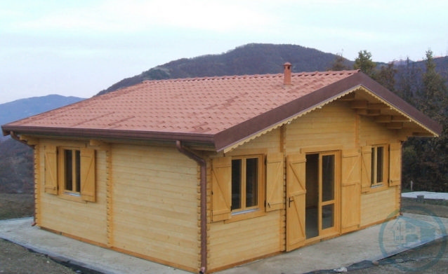 chalet en madrier massif