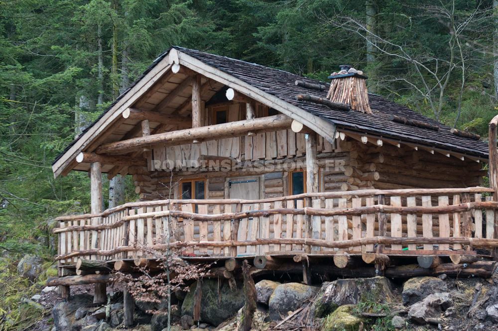 chalet en rondin en kit pas cher