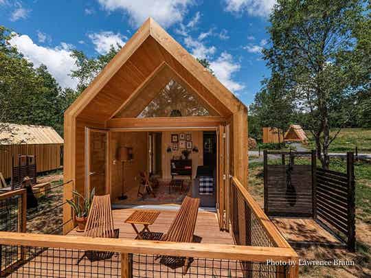 chalet préfabriqué kit