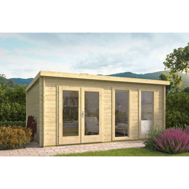 chalet bois 40m2 en kit