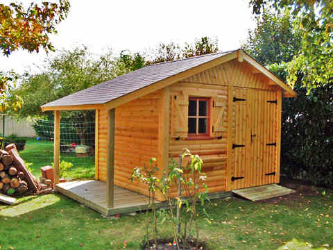 cabanon en bois en kit
