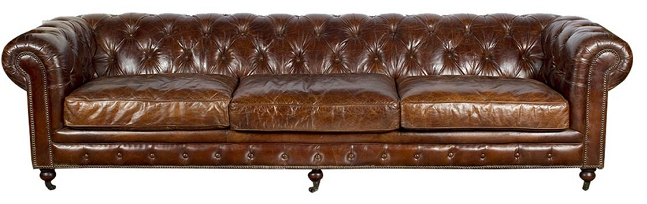 canapé chesterfield cuir