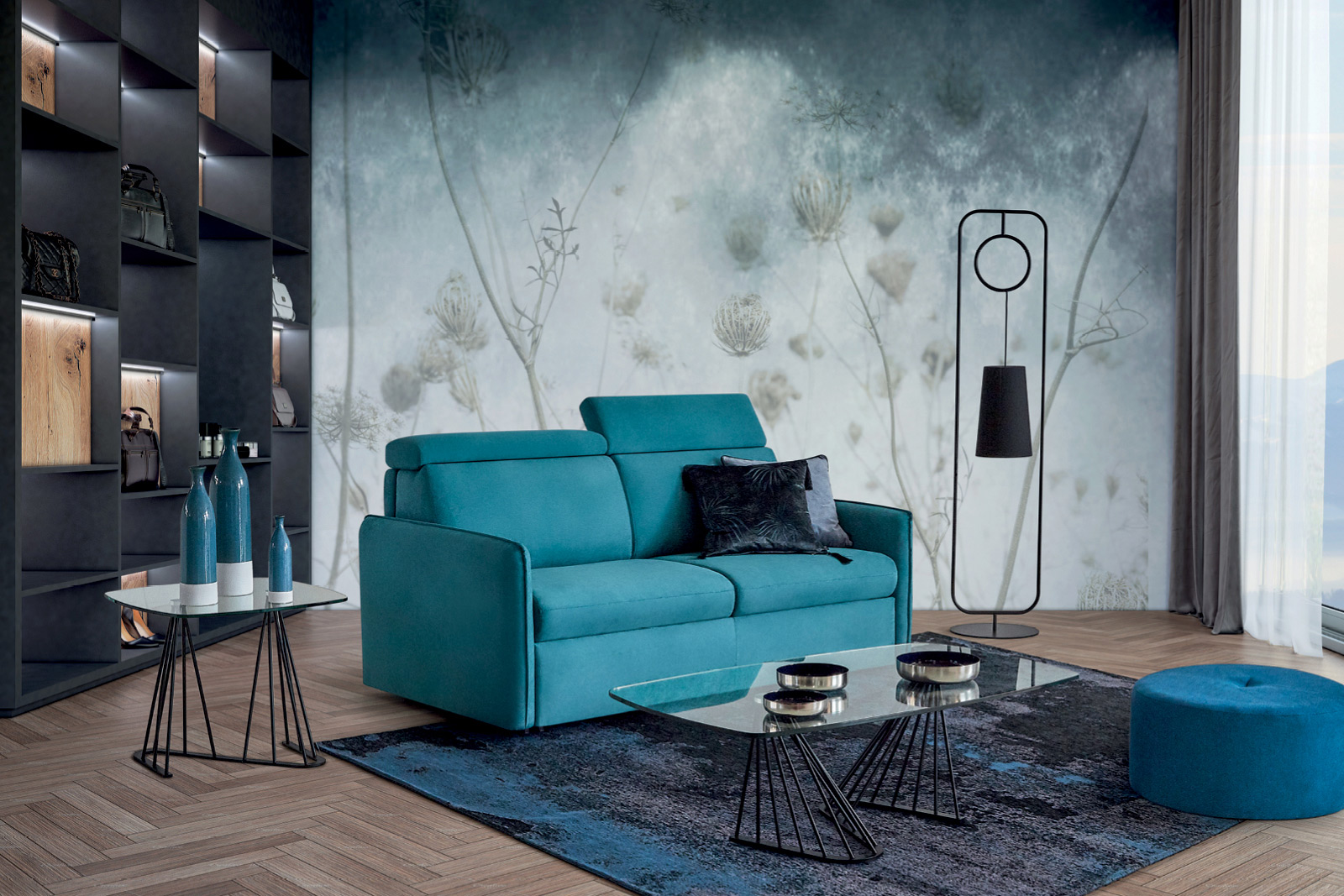 canapé confortable convertible