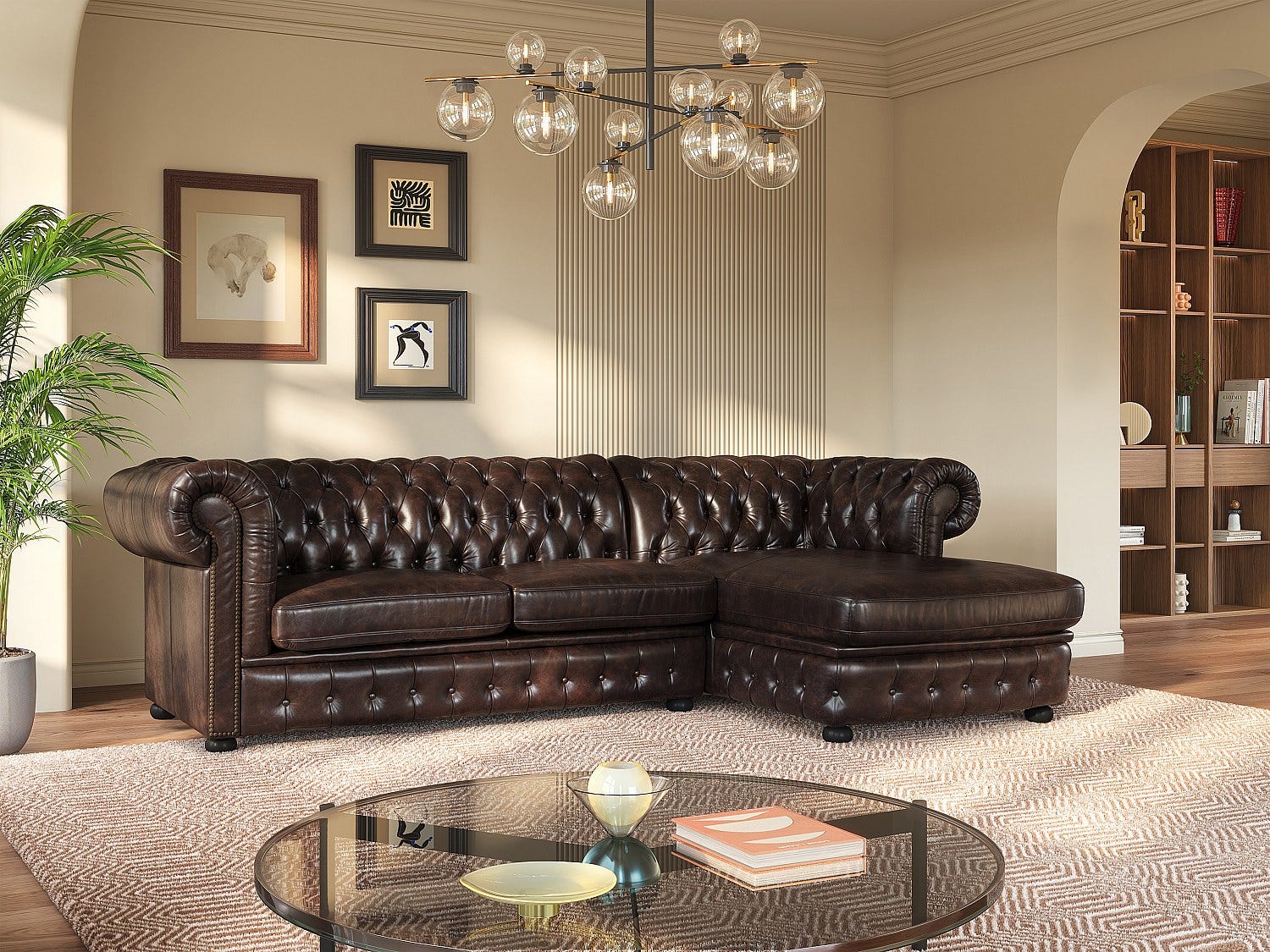 canapé cuir chesterfield