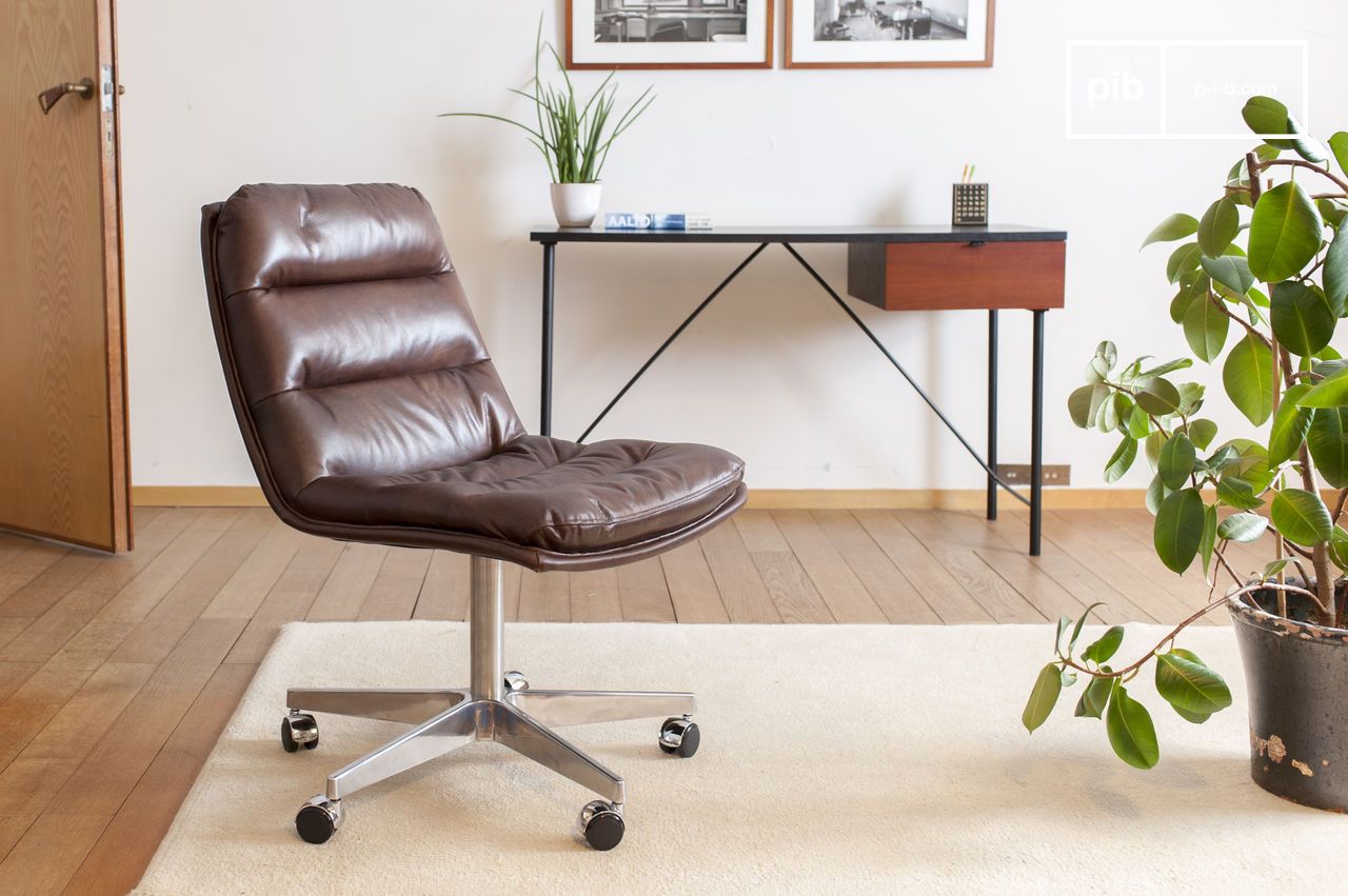 chaise bureau cuir